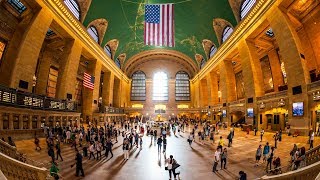 Walking Tour of Grand Central Terminal — New York City 【4K】🇺🇸 [upl. by Balas]