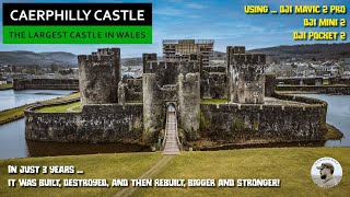 Caerphilly Castle  The Largest in Wales 2nd in Britain [upl. by De Witt]