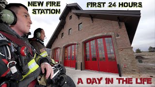 First 24 Hours in a New Fire Station  A Day in the Life [upl. by Ecikram]