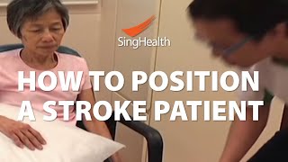 How To Position A Stroke Patient [upl. by Lisk887]