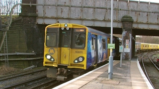 Half an Hour at 216  Birkenhead North Station 1022017  Class 507 508 terminus [upl. by Karly576]