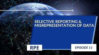 Selective Reporting amp Misrepresentation of Data  Episode 11  Research Ethics [upl. by Alethea43]