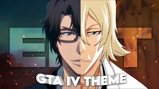 Aizen x Urahara  GTA IV Theme Edit [upl. by Honor]